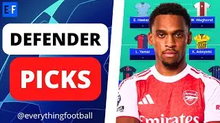 UCL FANTASY BEST DEFENDERS TO HAVE! Champions League Fantasy Football Tips 2025/2026