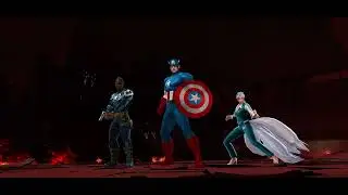 Marvel Future Fight - World Boss Legend - Dark Phoenix - Captain America (First Clear)