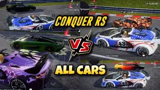 Drive Zone Online | New Drag King | Conquer RS Vs All Cars | @Rohangamer8880 