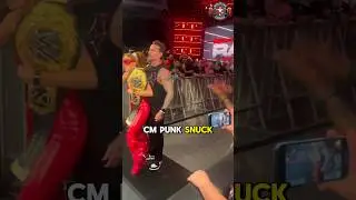 CM Punk pushed Becky Lynch on Raw 😲 #raw #AJLee