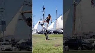 our signature partner acro flow sequence