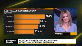 Morgan Stanley, UBS Pay Men 40% More Than Women in Australia, Data Show