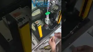 Semi Automatic Coreless Motor Inductor Coil Glue Dispensing Patch Tablet Flattening Forming Machine