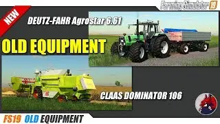 FS19 | Old Equipment Mods (2019-08-21) - review