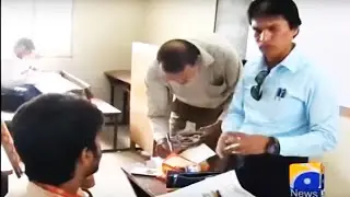 Karachi Cheating runs rampant during intermediate exams  04 May 2016