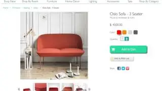 Axure Prototype  - A+R Store Website Revamp