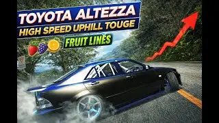 Toyota Altezza | High Speed Uphill Touge | Fruit Lines