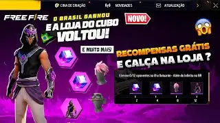 GARENA FEZ A BOA!! 2 CUBOS MÁGICOS PARA TODOS? CONJUNTO GRÁTIS, EVENTOS DE 2026 E MAIS - FREE FIRE 