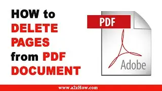 How to Delete Unwanted Pages from a PDF Document