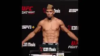 UFC Vegas 38 | Weigh Ins | Johnny Walker