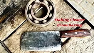 Making Cleaver From Old Baring