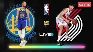 GOLDEN STATE WARRIORS x PORTLAND TRAIL BLAZERS - AO VIVO l NBA PRÉ-TEMPORADA