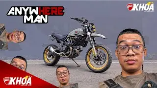 KHOA DUCATI HCM | Chi tiết Scrambler Desert Sled độc lạ của Anywhere Man