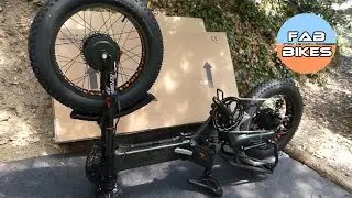 Assemblage Fat Bike électrique Lankeleisi X3000 Max