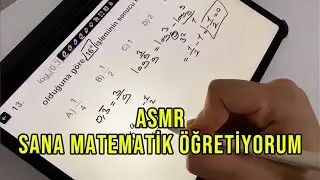 ASMR iPad | Sana Matematik Öğretiyorum | Logaritma | iPad yazma sesleri | Türkçe ASMR #asmr 