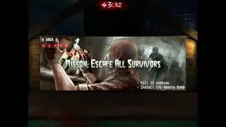 Pasando El Area 5 en Operation 7  Zombies  en modo Hell 100% legal (Video antiguo)