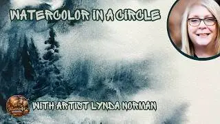 Watercolor in a Circle with artist Lynda Norman
