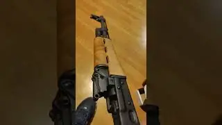 Installing railed dust cover on Ak 47 / Kalashnikov