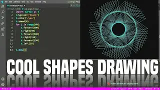 Cool python turtle graphics | Python for beginners