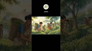 Peaceful Ghibli Style Life | Assam | #ghiblistyle #adivasi #shorts #shortsfeed