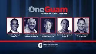 Catch the One Guam Gubernatorial Debate on KUAM!