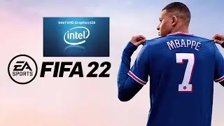 Играю в FIFA 22 на интегрированной видеокарте Intel UHD 620.