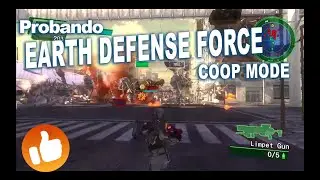 Probando EARTH DEFENSE FORCE (EDF!)