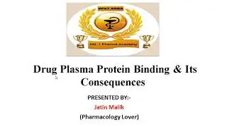 Drug Plasma Protein Binding