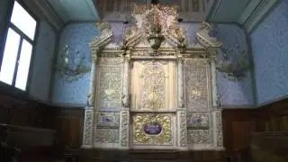 Interior of the Vittorio Veneto synagogue