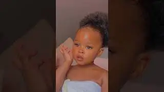 Adorable black baby girl ❤️❤️ #subscribetomychannel #shorts