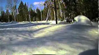 Traxxas Stampede first fpv run in snow