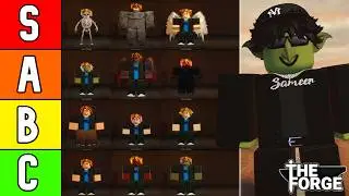 ЛУЧШИЙ СПИСОК УРОВНЕЙ РАС В The Forge Roblox!