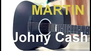 Martin DX Johnny Cash, guitar test, demo