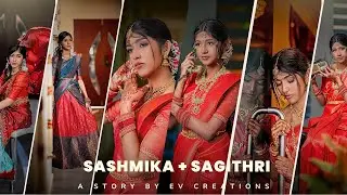 Sashmika + Sagithri ||  EV Creations || || Saree Ceremony || 2025 ||🎥 📷