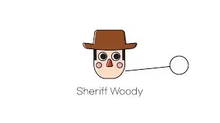 [Icon Motion Graphic] Simplified Design: Characters of Toy Story