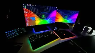 The New 'RAZER RAPTOR' Monitor Setup!