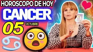 DIOS😇 LO QUE TE VIENE❗️CAMBIO INMINENTE😳 C&Aacute;NCER ♋ MONHI VIDENTE 🔮 Horoscopo De Hoy 5 De Octubre 2025