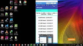 Android Mini Project Billing Machine part-3