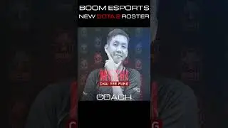 BOOM ESPORTS NEW DOTA 2 ROSTER #shorts #boomesports #dota2