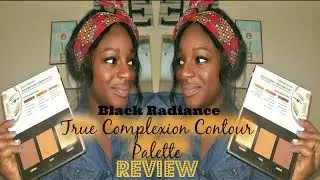 NEW Black Radiance True Complexion Contour Palette Review: Medium to Dark || RbyRachaelRae
