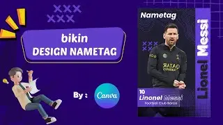 Tutorial Membuat ID Card/ Name Tag Keren di Canva || Tutorial Canva