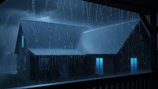 Intense Rain and Thunder Ambience for Meditation and Relaxation