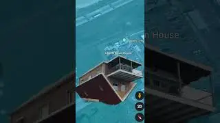 up House 🏠 google earth map #viral #earth #earthquake #map #earthday