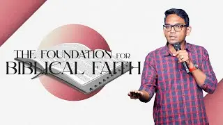 The foundation for biblical faith | 21 Days of Glory | 3 Sep '25 | New City | Benjamin Komanapalli