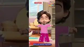 Dress Up Song | Kids & Nursery Rhymes | Sing Along Song #shortsfeed #shortsviral #shortsyoutube
