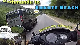 Kathmandu To Sukute Beach || Highway Ride || Yamaha Ray ZR 125,Honda Dio, Tvs Ntorq