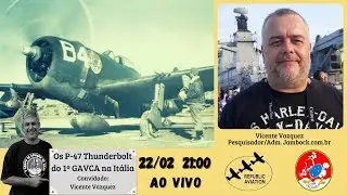 Os P-47 Thunderbolt do 1&ordm; GAVCA na It&aacute;lia