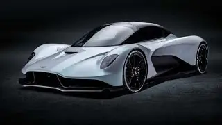 High Speed Run in The Astonn Martin Valhalla Concept Car