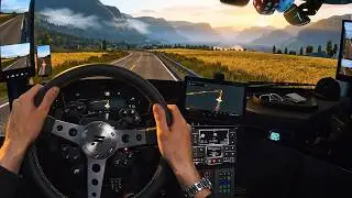 Volvo FH16 POV 🚛 | EPIC Scandinavian Roads 🌄 (ETS2 on Triple Screen)