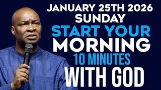 [SUNDAY 25TH JANUARY, 2026] MORNING PRAYER |START YOUR DAY WITH PRAYER |APOSTLE JOSHUA SELMAN